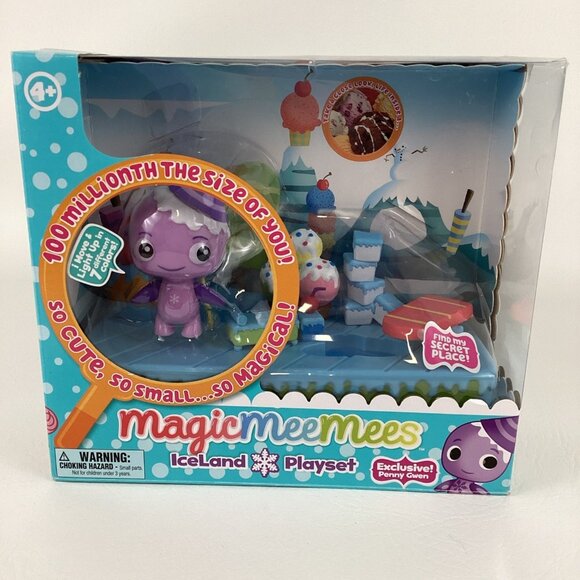 Future of Play Other - Magic Mee Mees Iceland Playset Moving Light Up Penny Gwen Figure Toy New Sealed